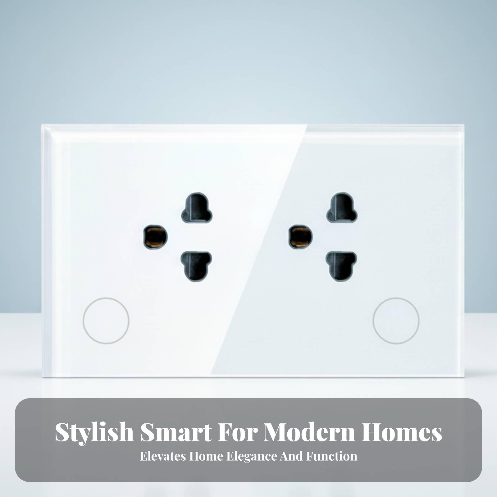 Timer Dual Outlet - Умная настенная розетка с поддержкой Wi-Fi,