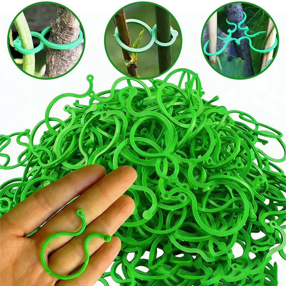 100 шт. зажимов для поддержки  – обзор и цена Vine Climbing Plastic