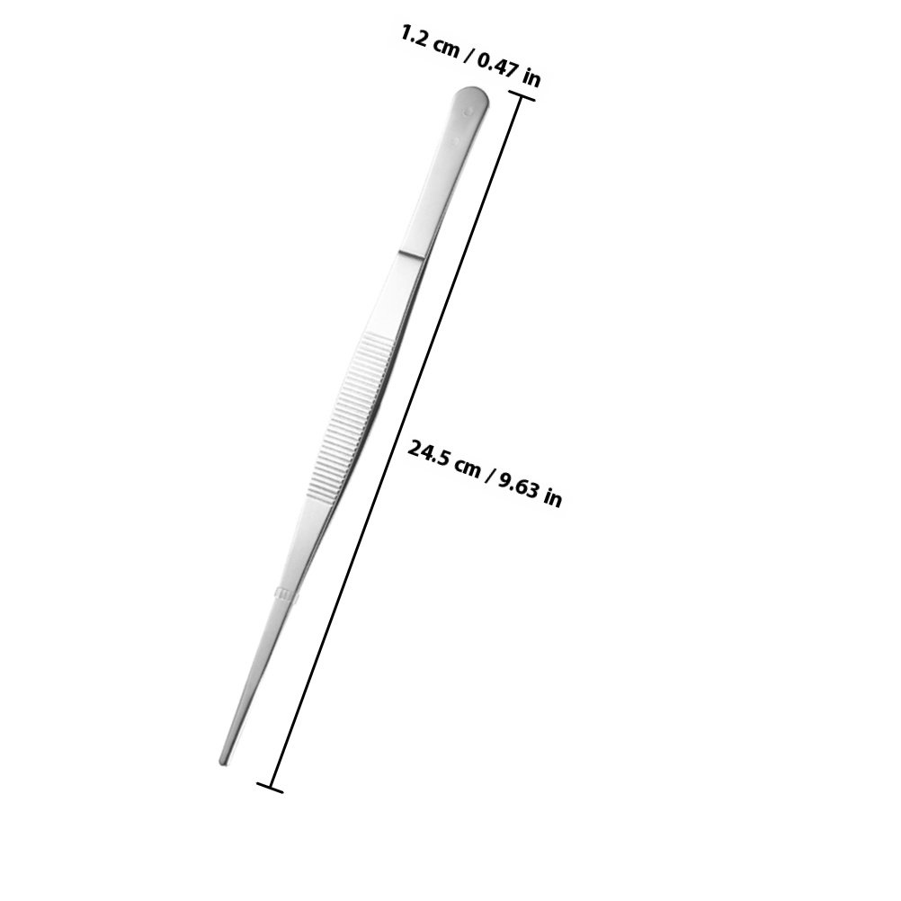 5 шт. промышленных пинцетов дл – обзор и цена Feeding Tong Stainless