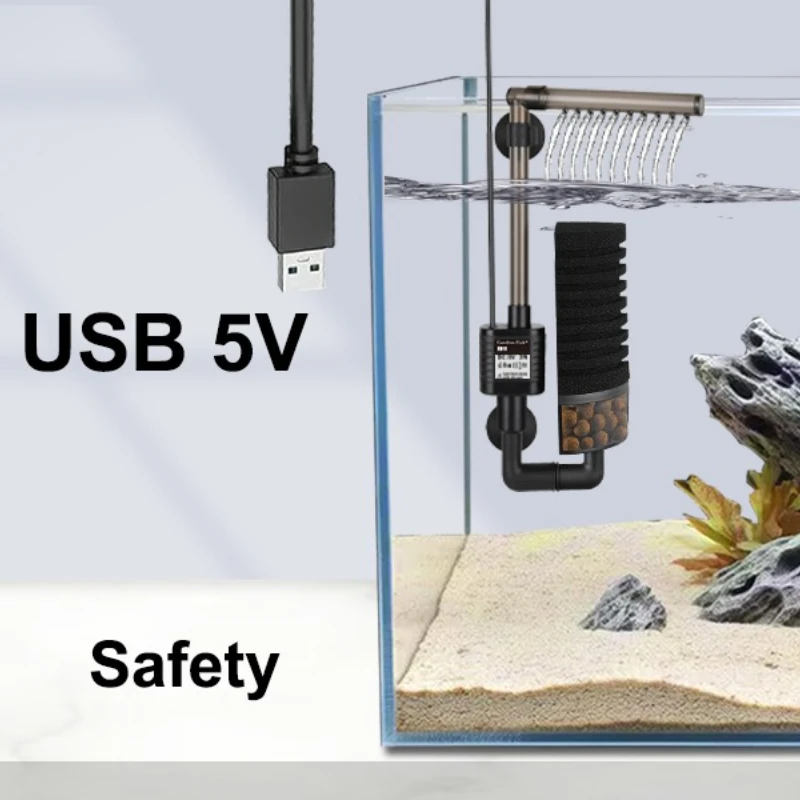 Тихий аквариумный фильтр USB-г – обзор и цена Aquael Filter Fzn
